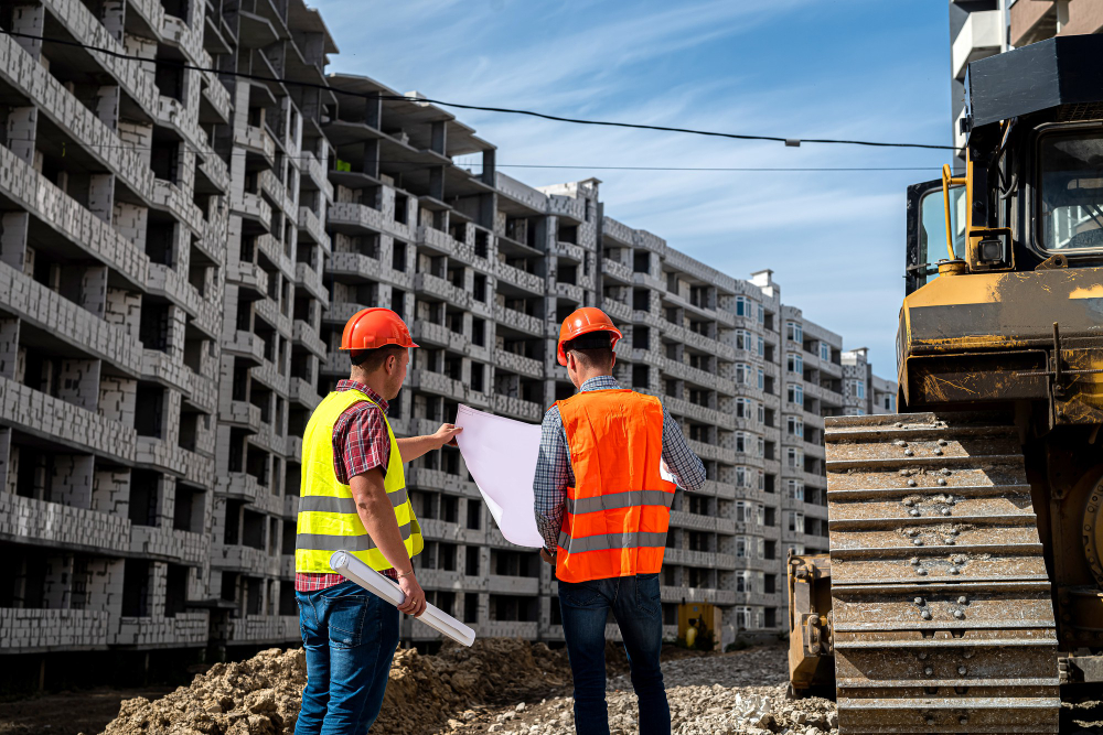 Equipo de arquitectos para servicios técnicos de construcción